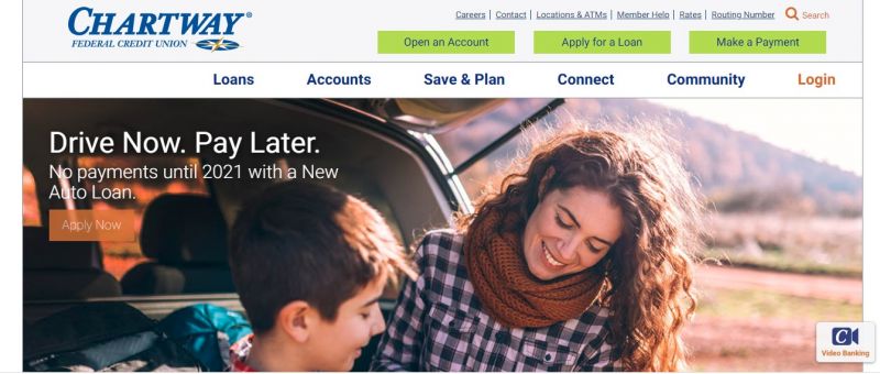 ChartWay Federal Credit Union Homepage