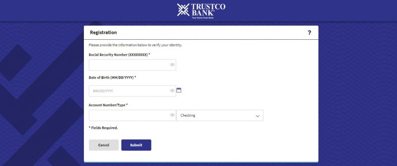 Trustco Bank Enrollment