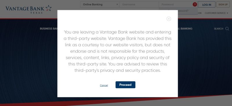 Vantage Bank ForgotPassword1