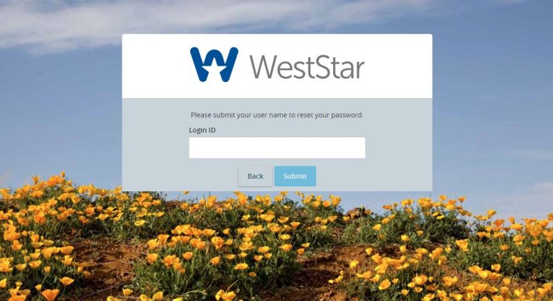 WestStar Bank ForgotPassword