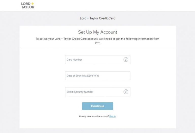 Lord and Taylor Credit Card Login | How to Make Credit Card Payment